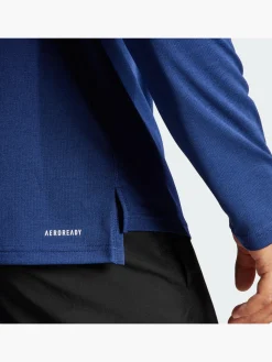 Herren adidas Train Essentials Training 1/4-Zip Longsleeve