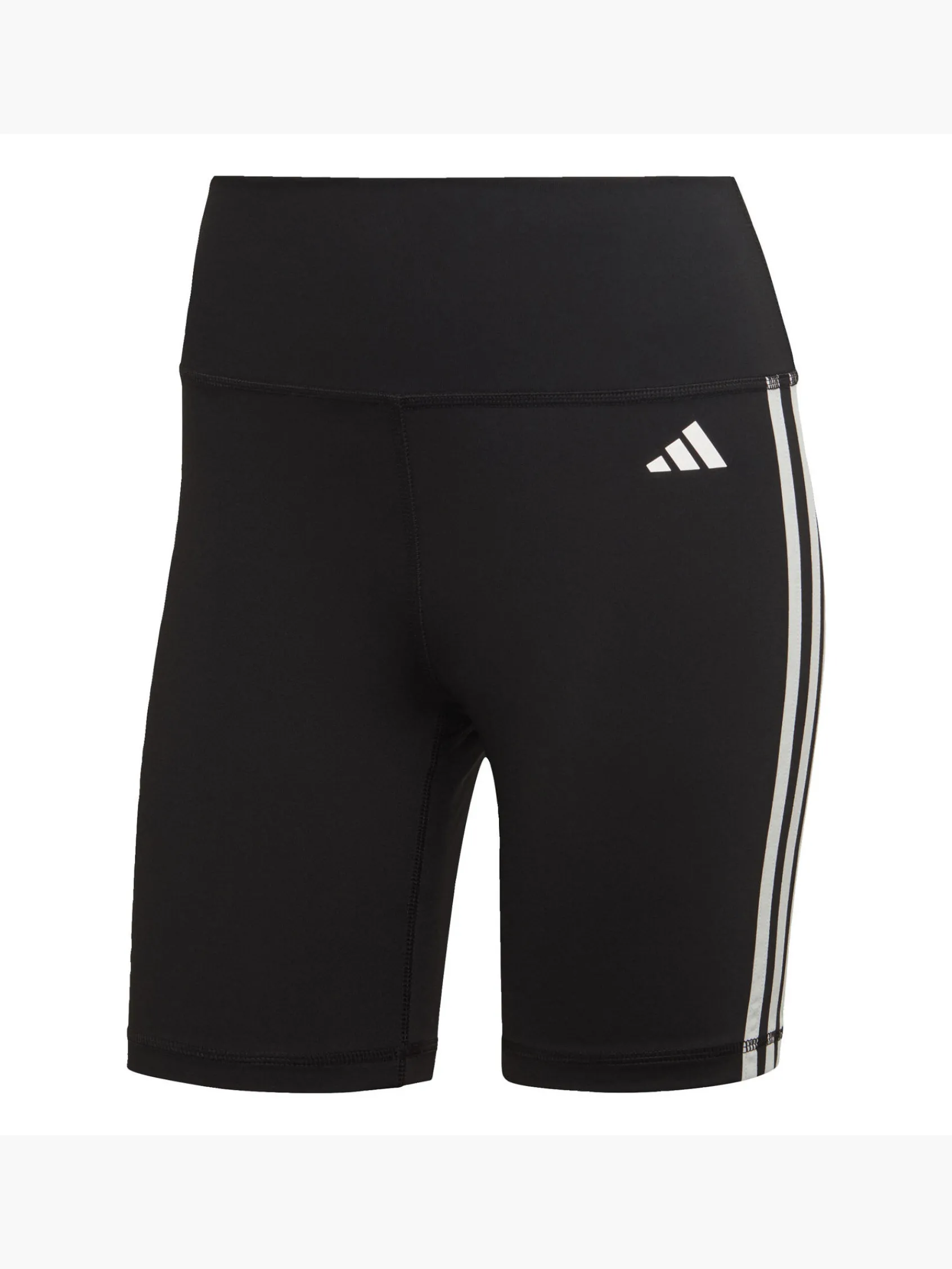 Damen adidas Training Essentials 3-Streifen High-Waisted kurze Leggings