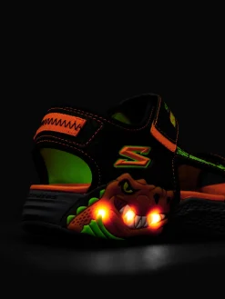 Kinder Skechers Trekkingsandale CREATURE-SPLASH - mit Licht