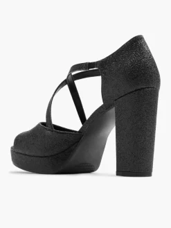 Damen Catwalk T-Spangenpumps