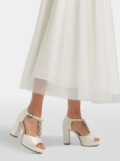 Damen Catwalk T-Spangenpumps