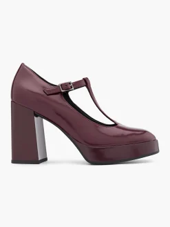 Damen Catwalk T-Spangenpumps