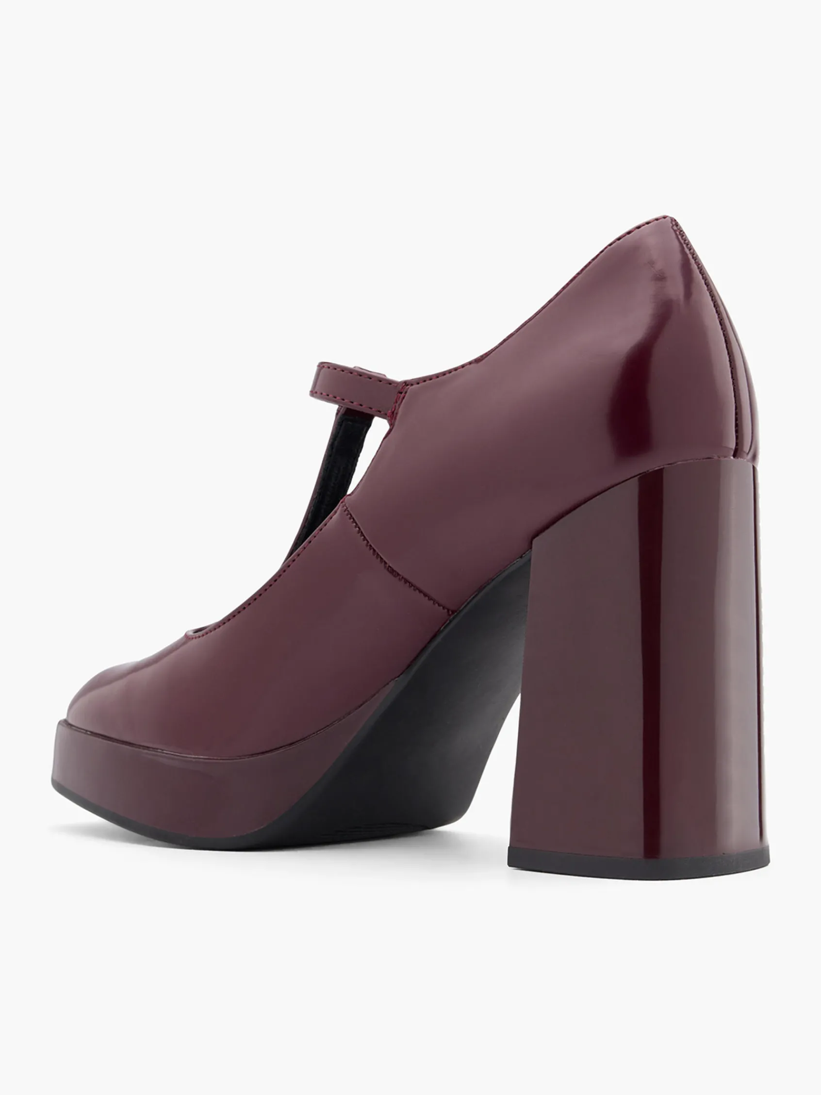 Damen Catwalk T-Spangenpumps