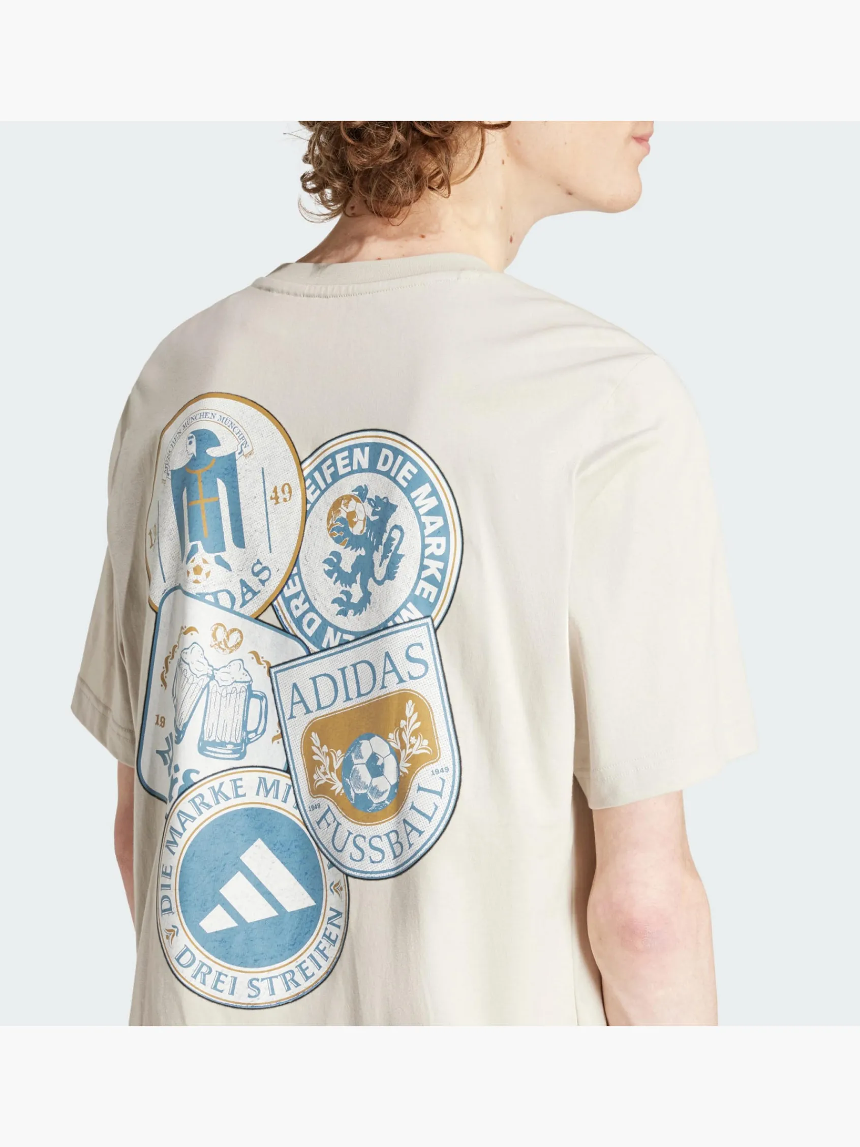 Herren adidas Wiesn Fußball Graphic T-Shirt